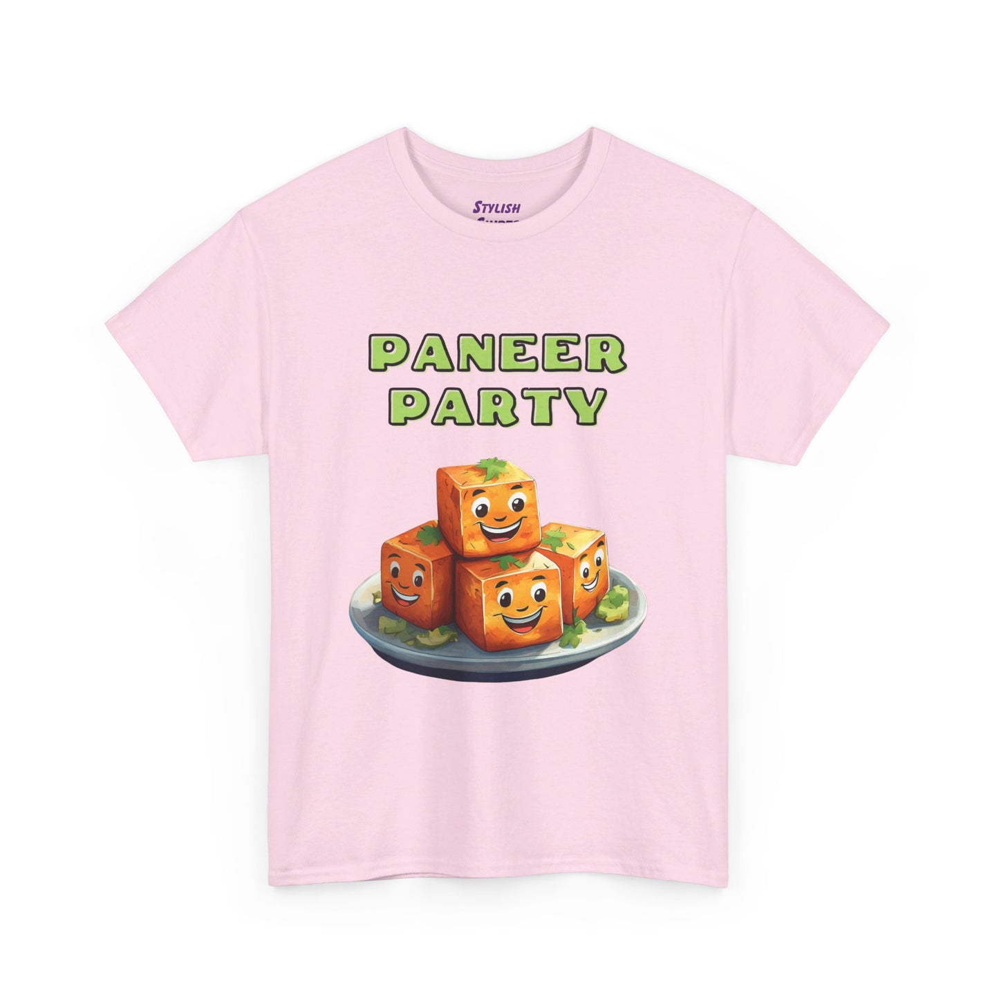 Paneer Party: Indian Food Graphic T-Shirt