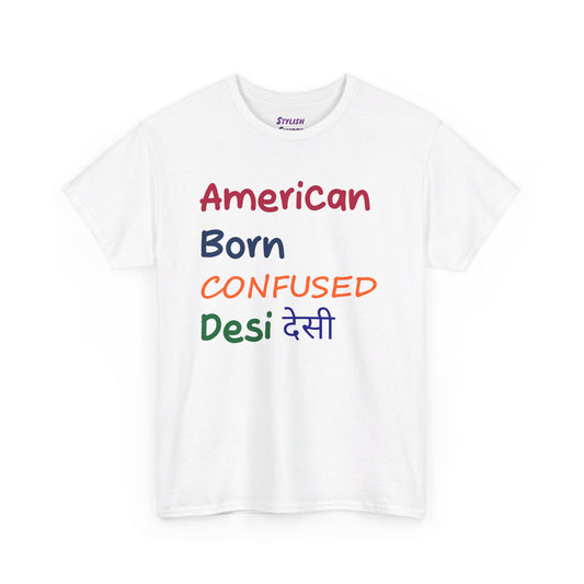 American Born Confused Desi - Indian-American NRI Graphic Shirt