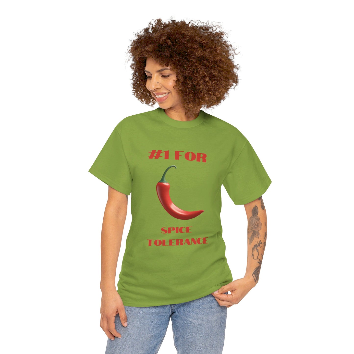 Spice Tolerance Foodie Graphic T-Shirt