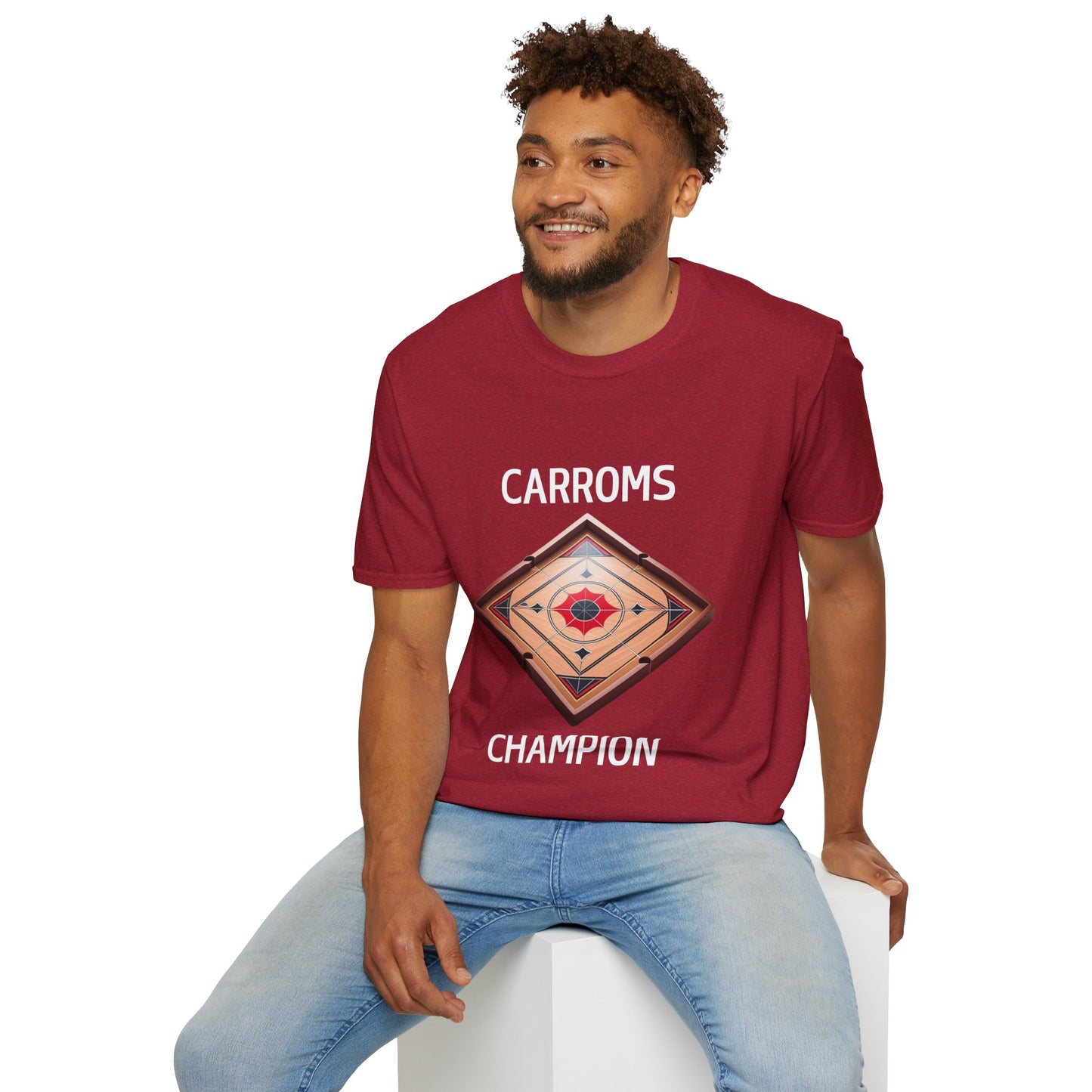 Carroms Champion Graphic T-Shirt