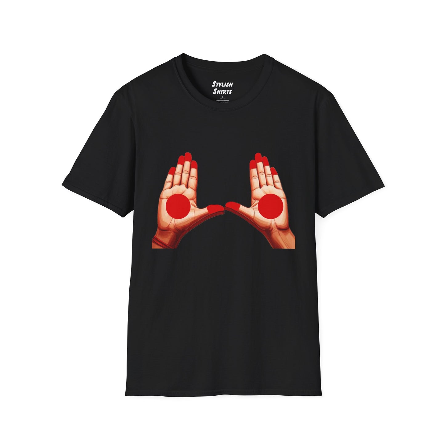 Traditional Indian Dance Hands Mudras Graphic T-Shirt