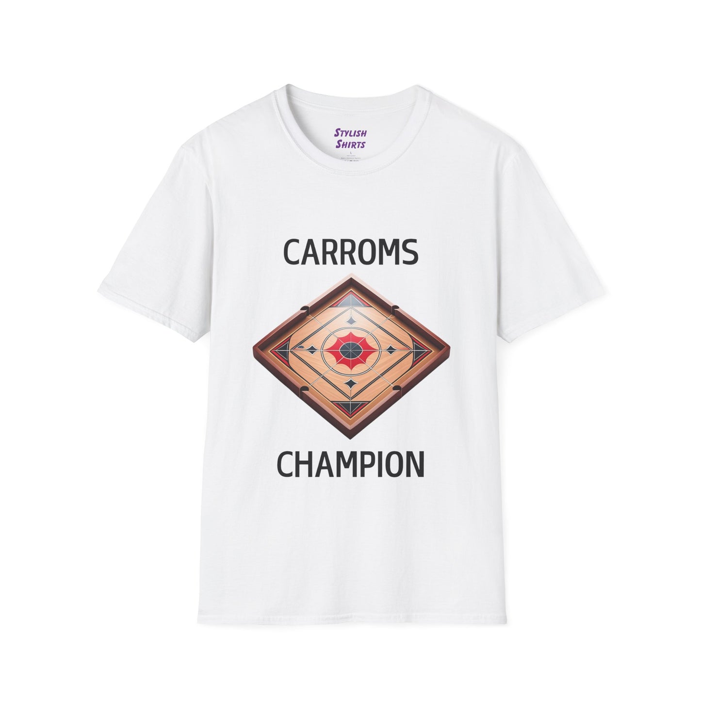 Carroms Champion Graphic T-Shirt