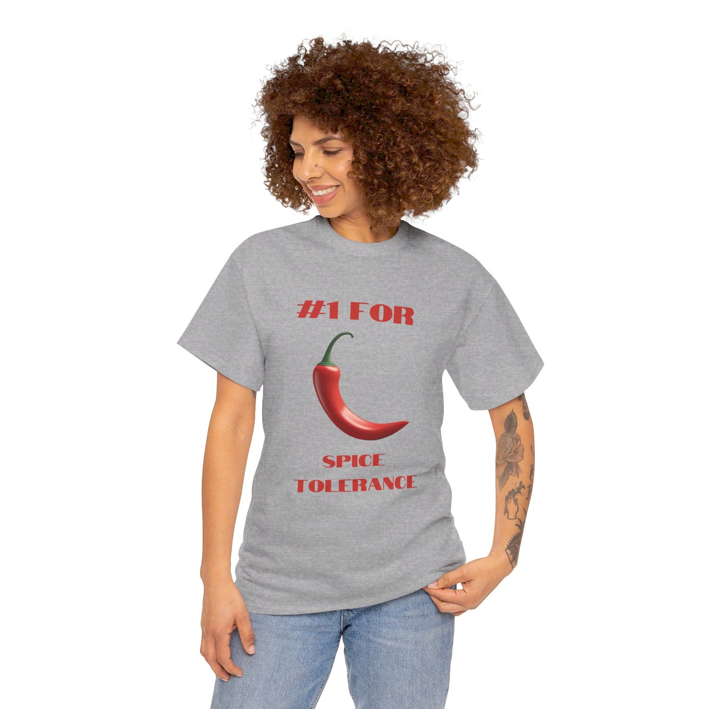 Spice Tolerance Foodie Graphic T-Shirt