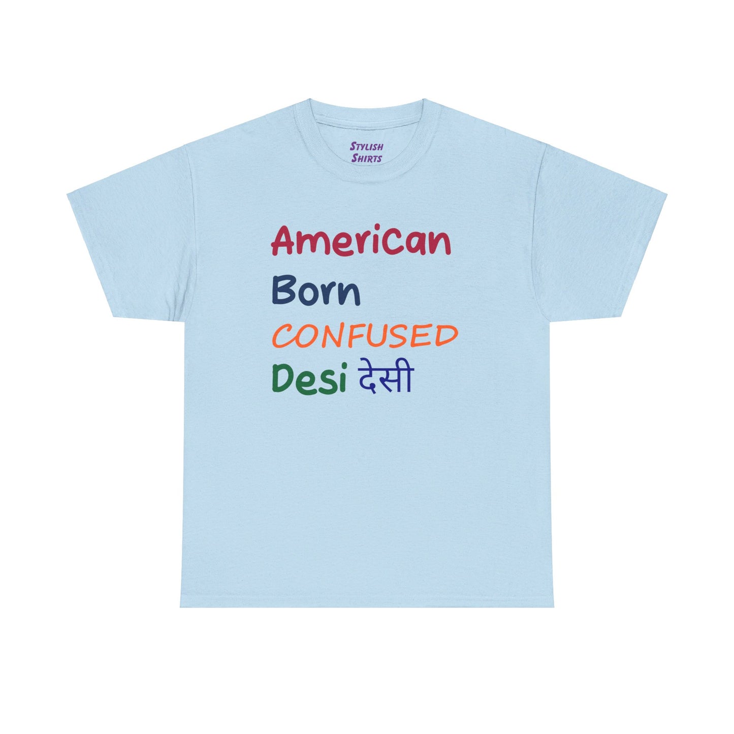 American Born Confused Desi - Indian-American NRI Graphic Shirt