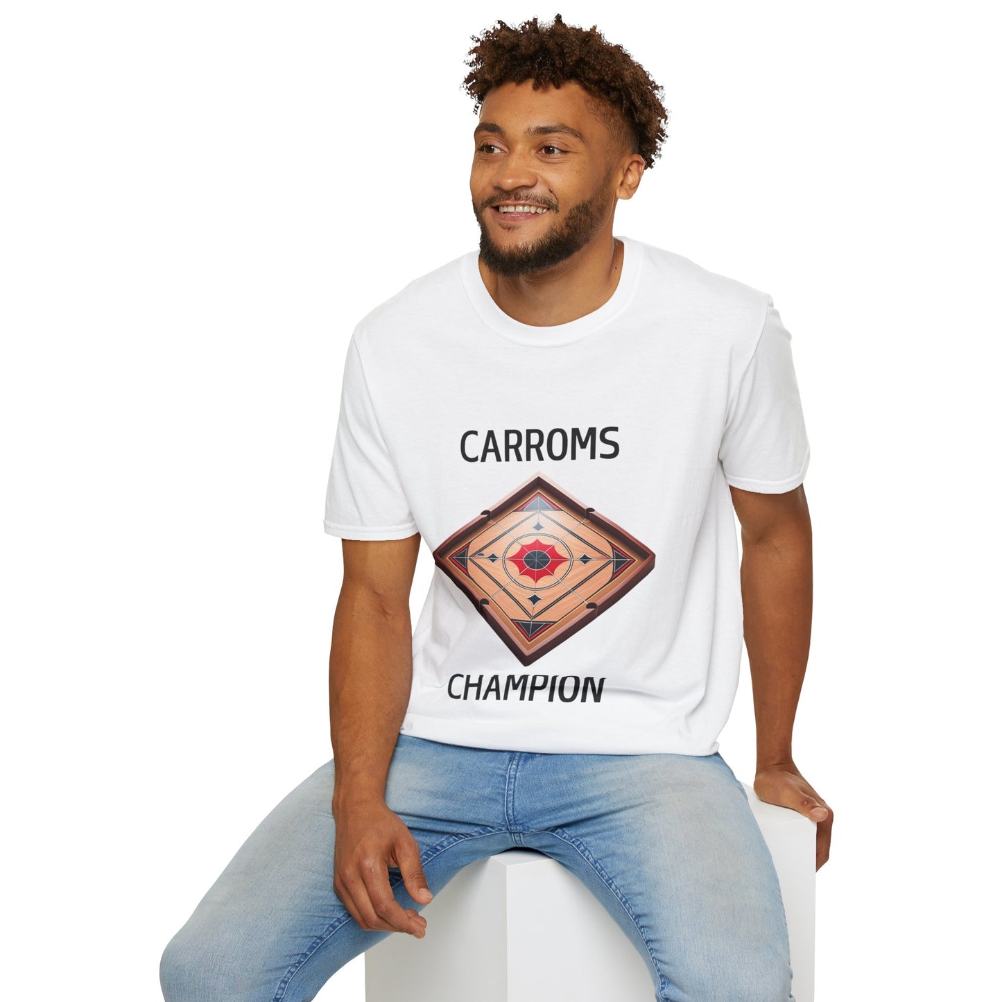 Carroms Champion Graphic T-Shirt