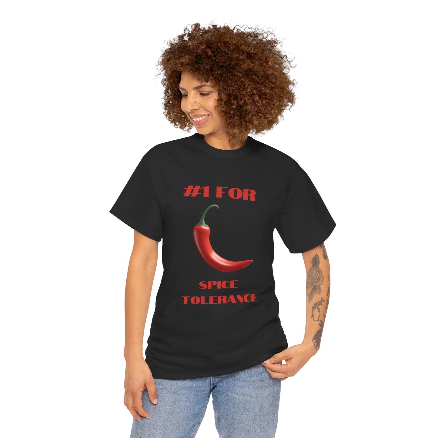 Spice Tolerance Foodie Graphic T-Shirt