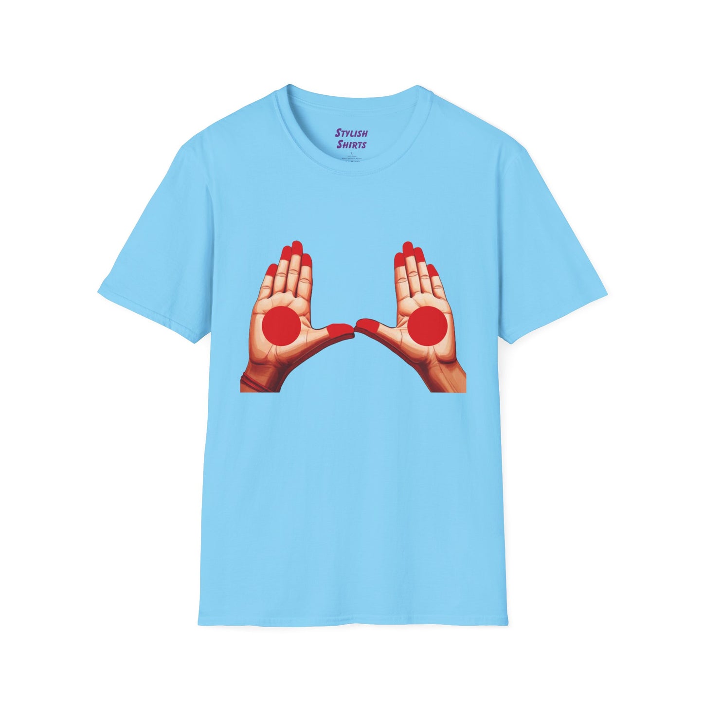 Traditional Indian Dance Hands Mudras Graphic T-Shirt