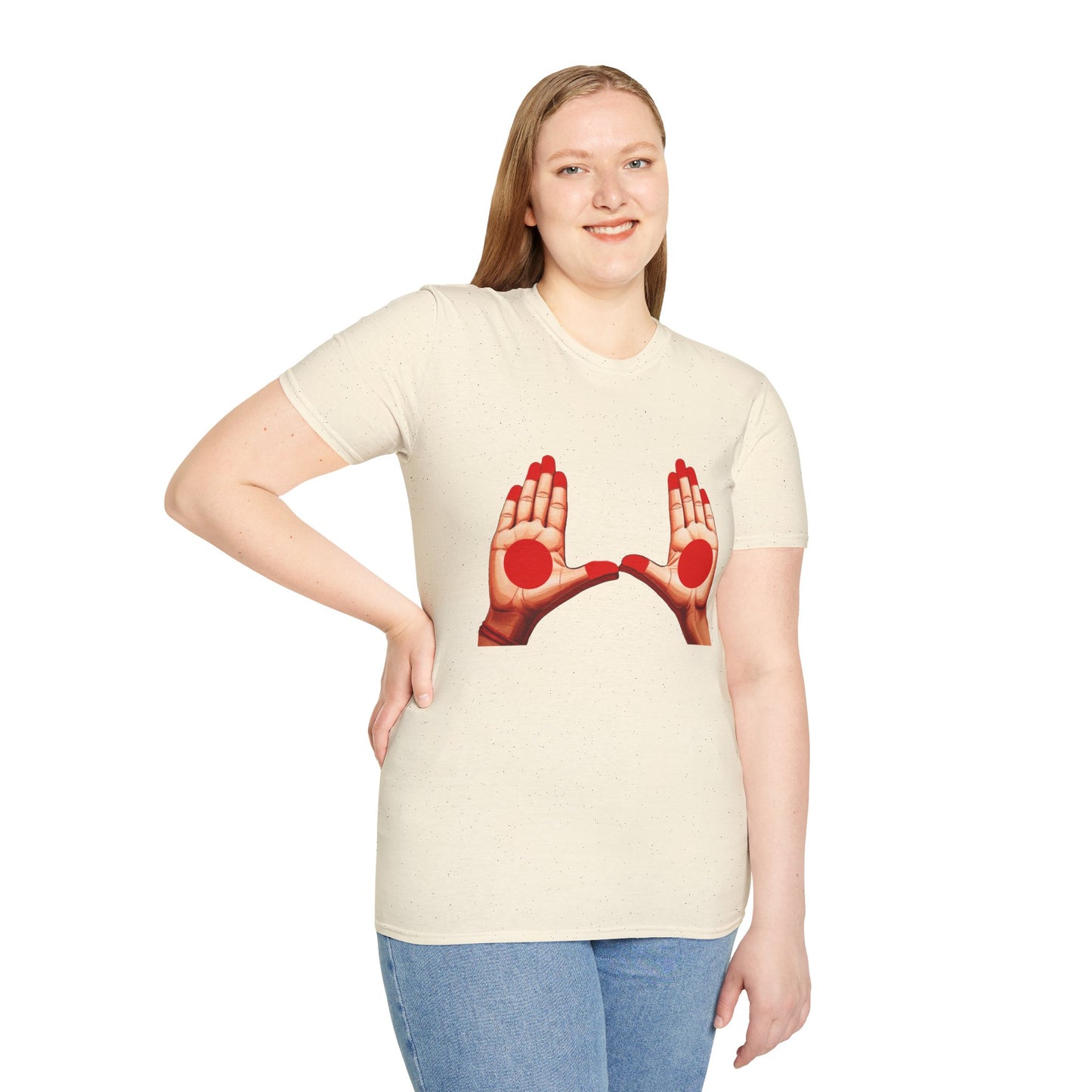 Traditional Indian Dance Hands Mudras Graphic T-Shirt