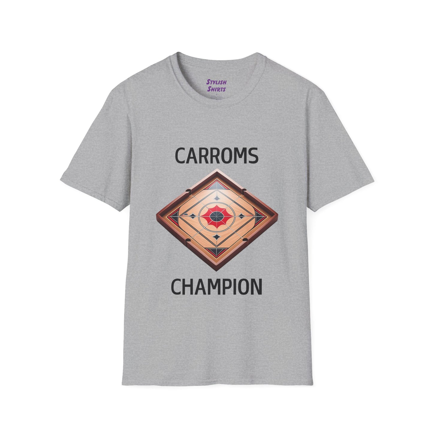 Carroms Champion Graphic T-Shirt