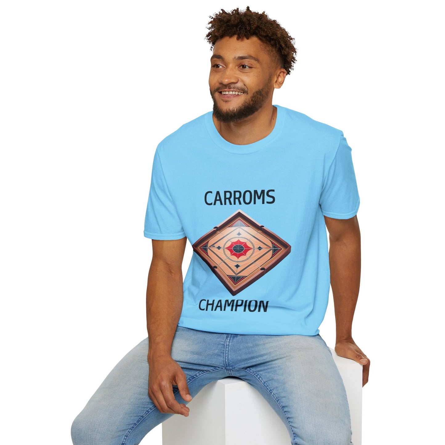 Carroms Champion Graphic T-Shirt