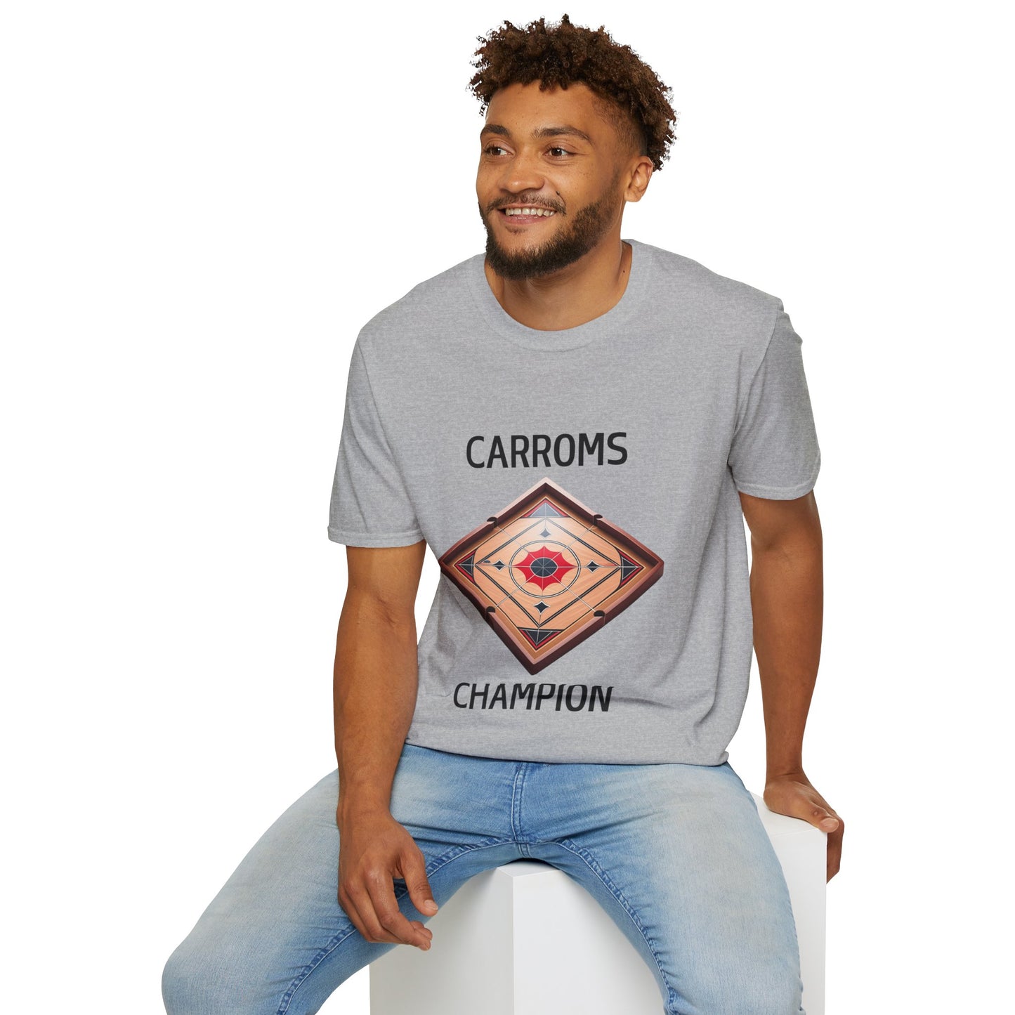 Carroms Champion Graphic T-Shirt