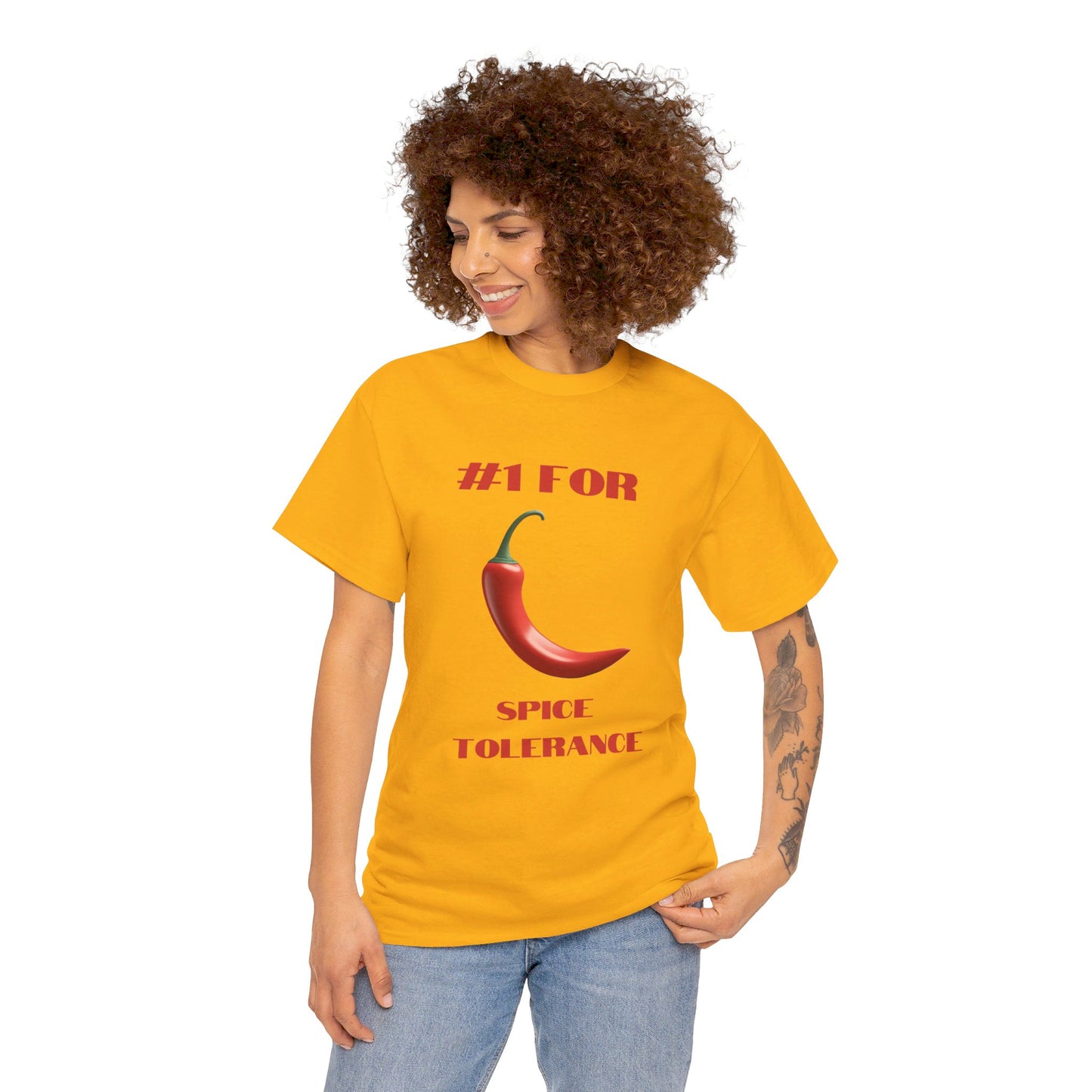 Spice Tolerance Foodie Graphic T-Shirt