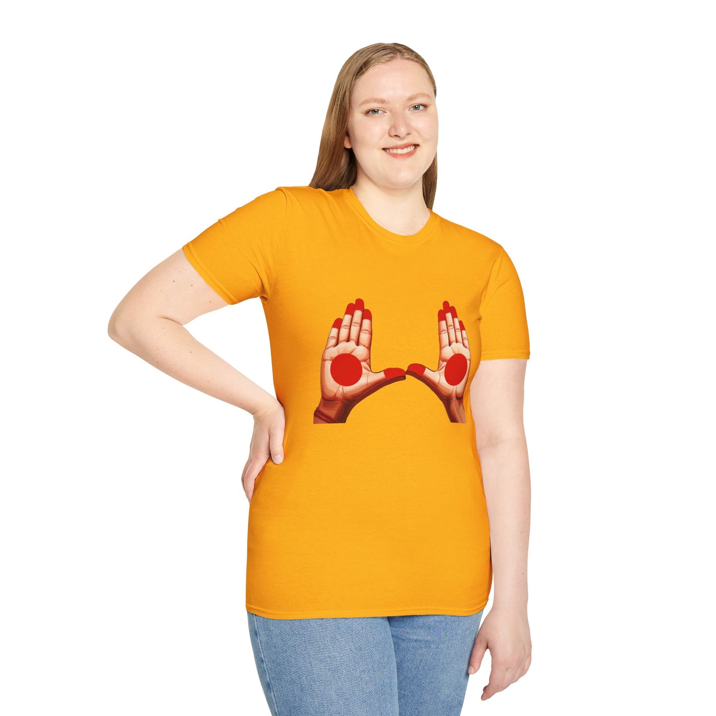 Traditional Indian Dance Hands Mudras Graphic T-Shirt