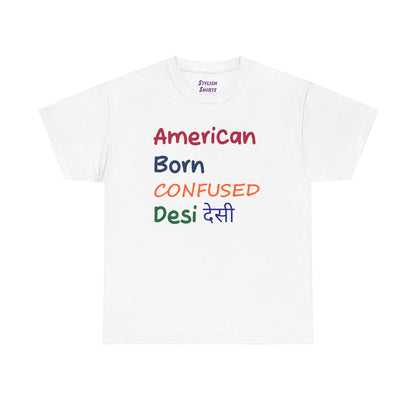American Born Confused Desi - Indian-American NRI Graphic Shirt
