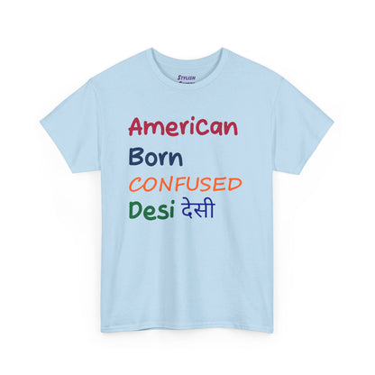 American Born Confused Desi - Indian-American NRI Graphic Shirt