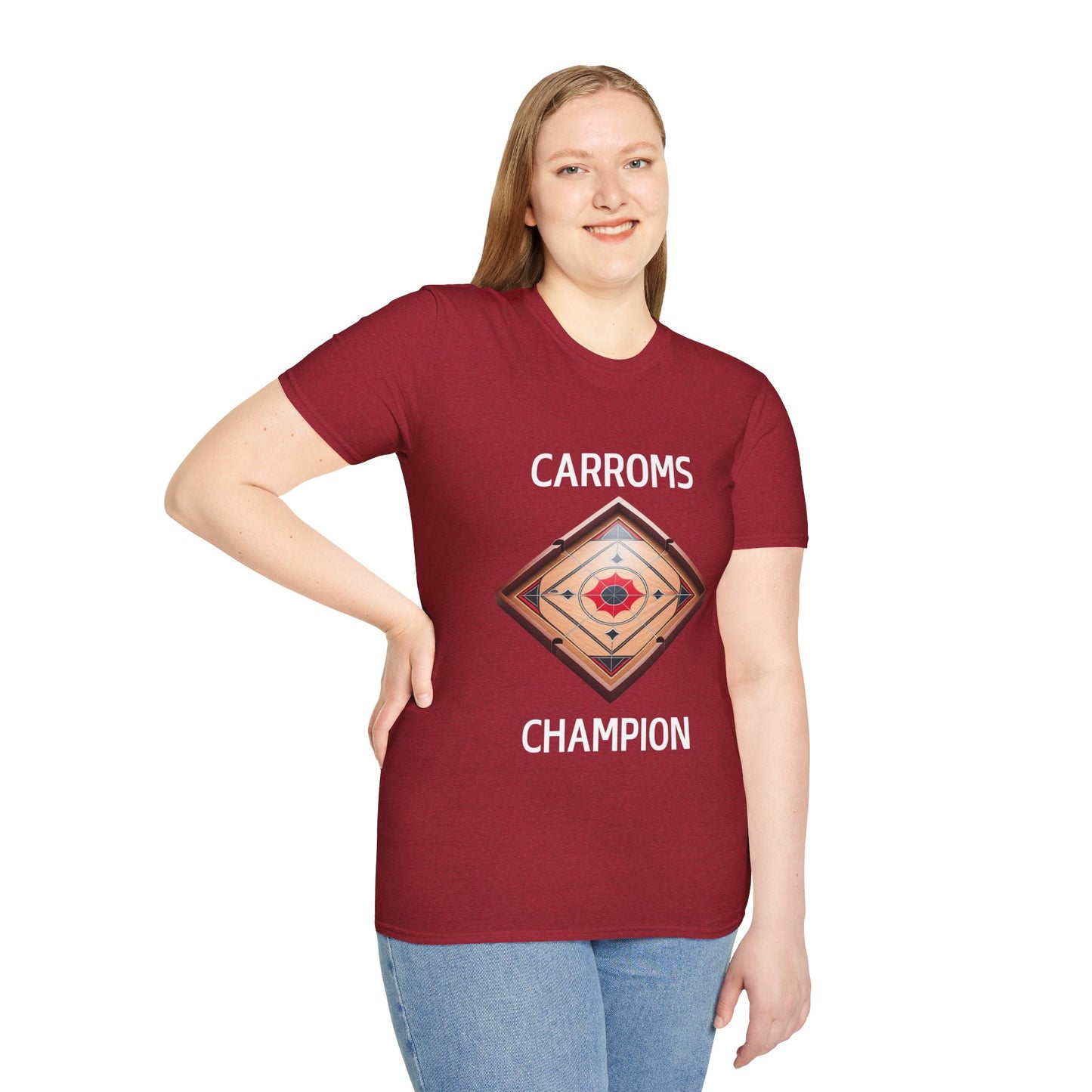 Carroms Champion Graphic T-Shirt