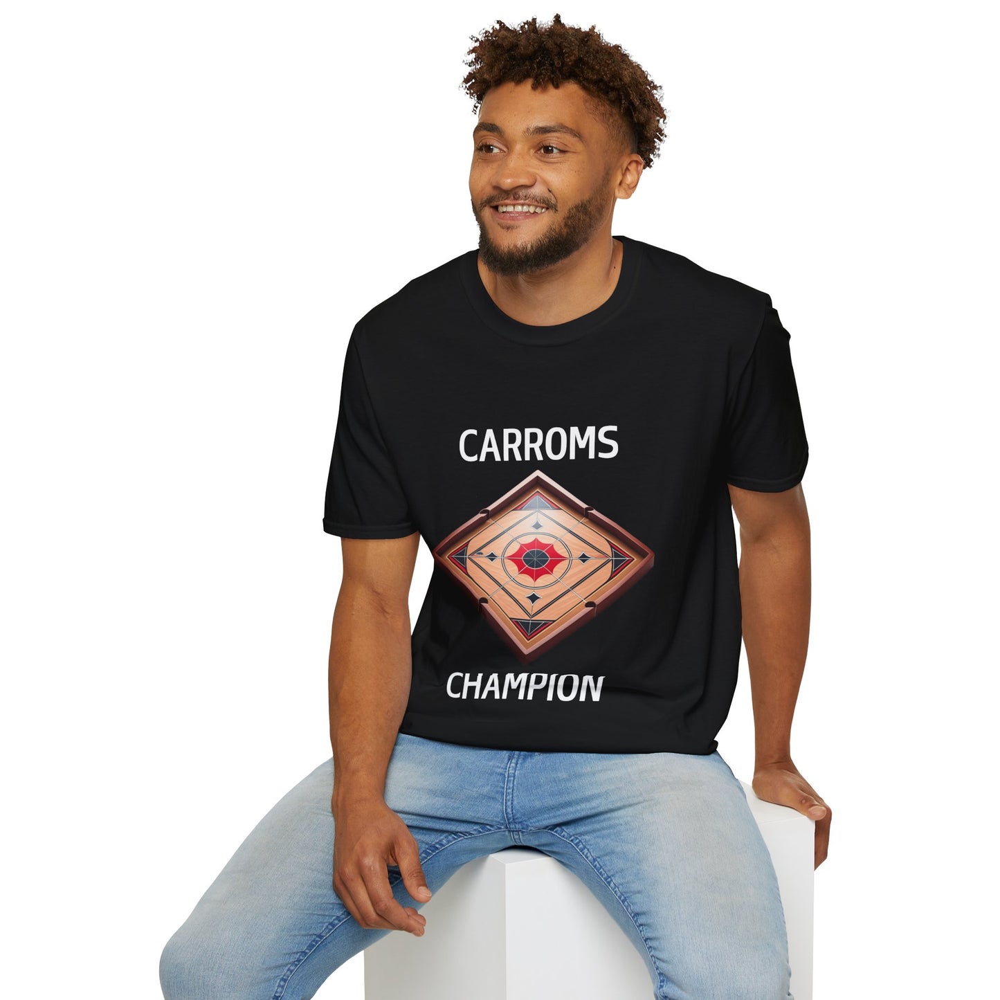 Carroms Champion Graphic T-Shirt