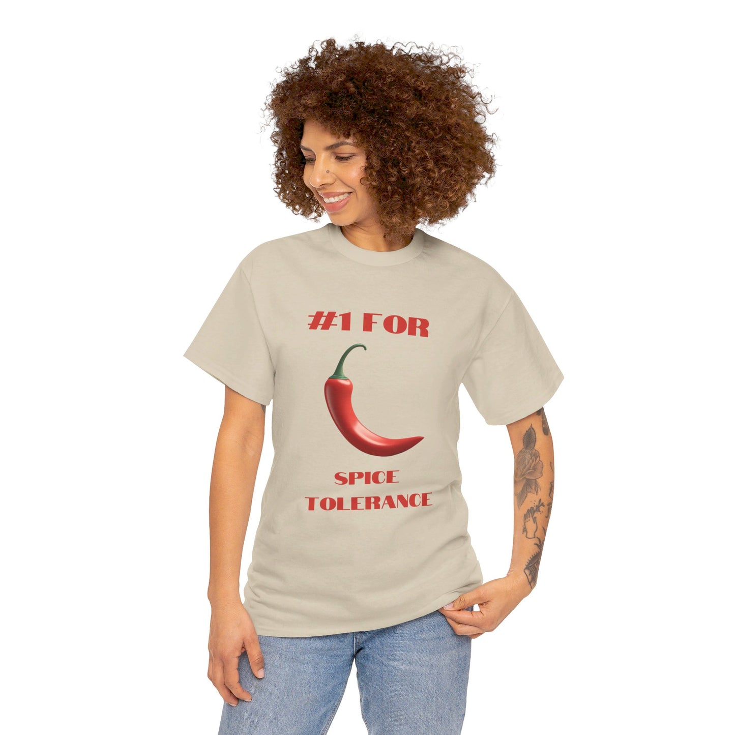 Spice Tolerance Foodie Graphic T-Shirt