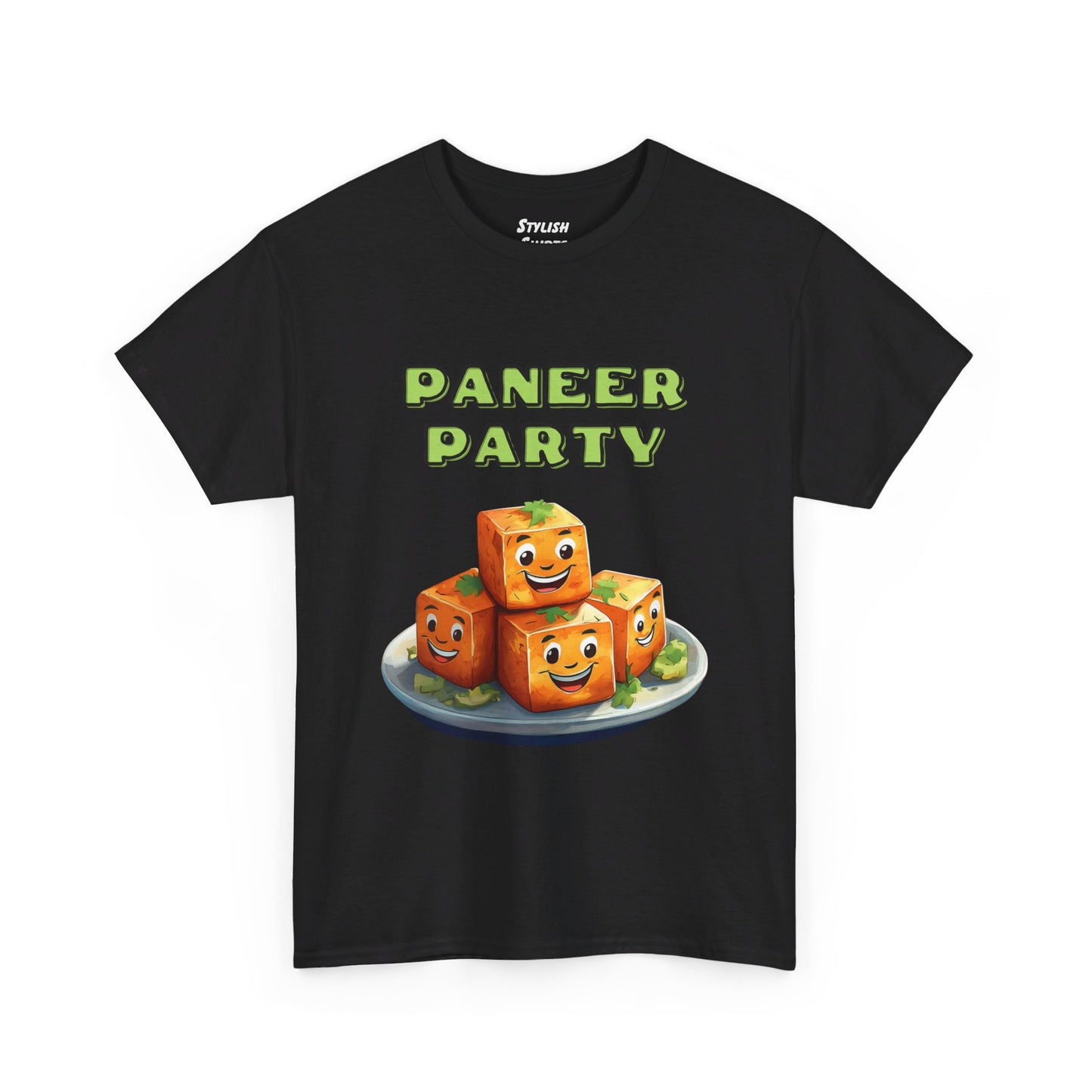 Paneer Party: Indian Food Graphic T-Shirt