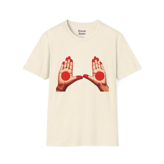 Traditional Indian Dance Hands Mudras Graphic T-Shirt