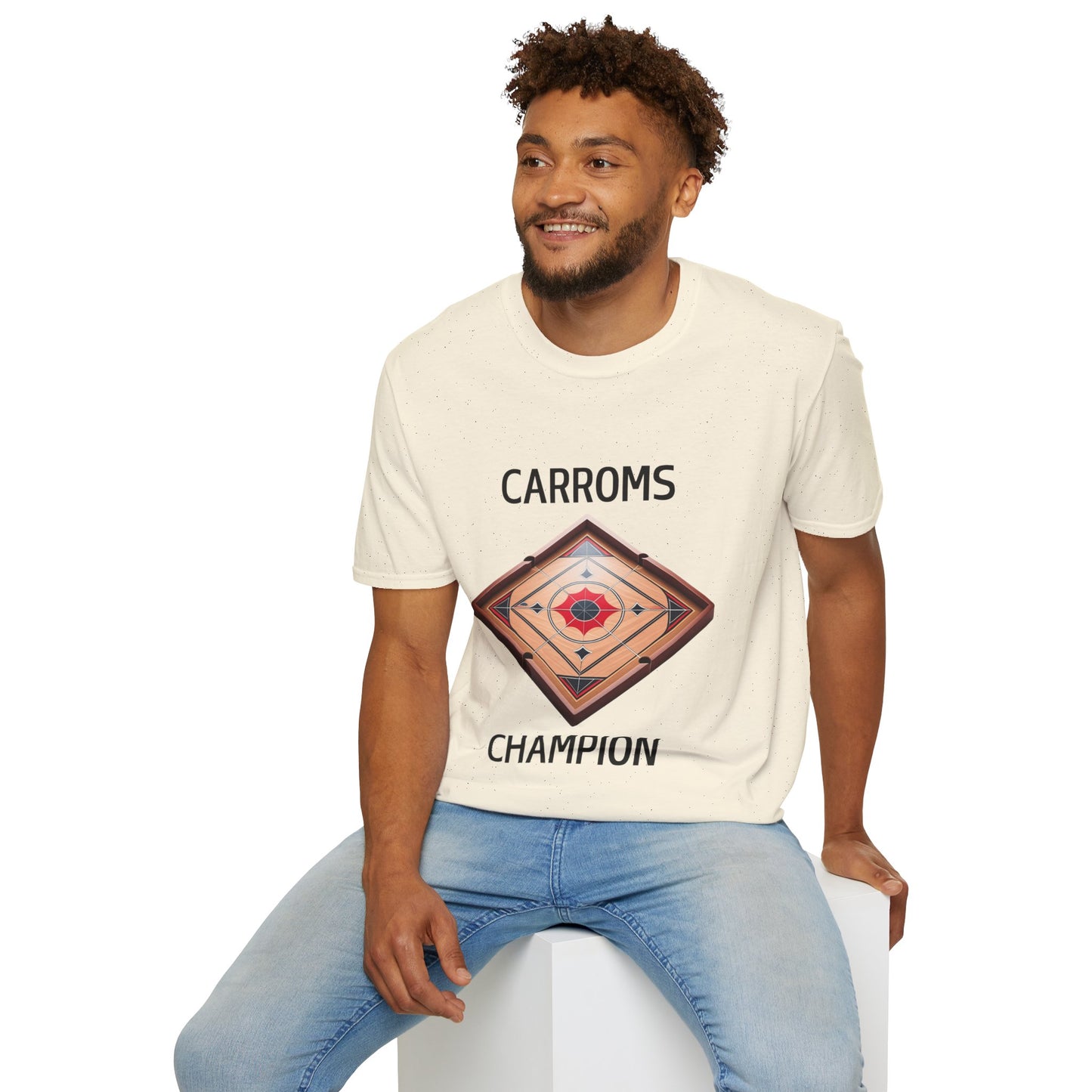 Carroms Champion Graphic T-Shirt